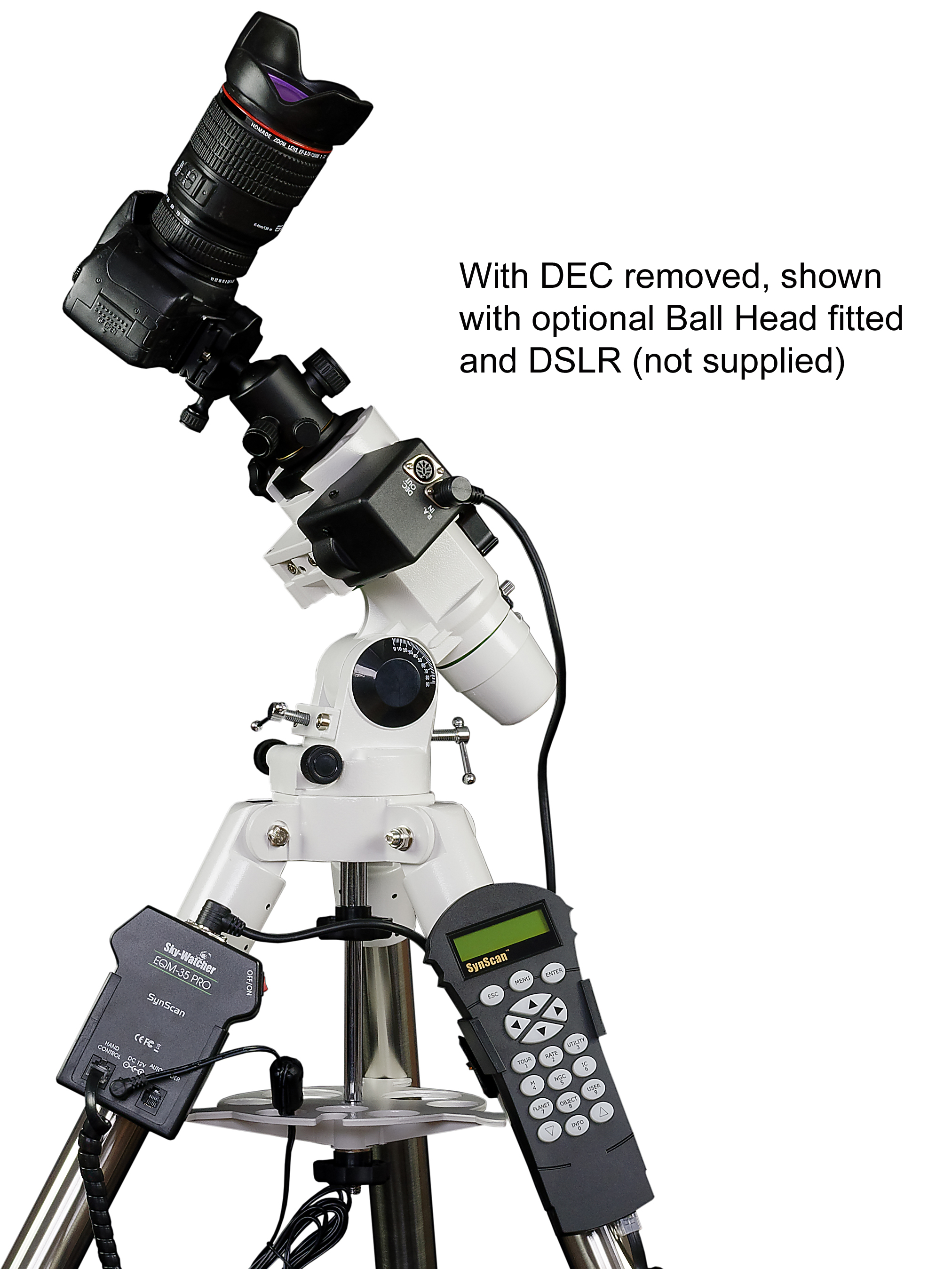 SKYWATCHER EQM-35 PRO SYNSCAN MONTERING MED STATIV - 3