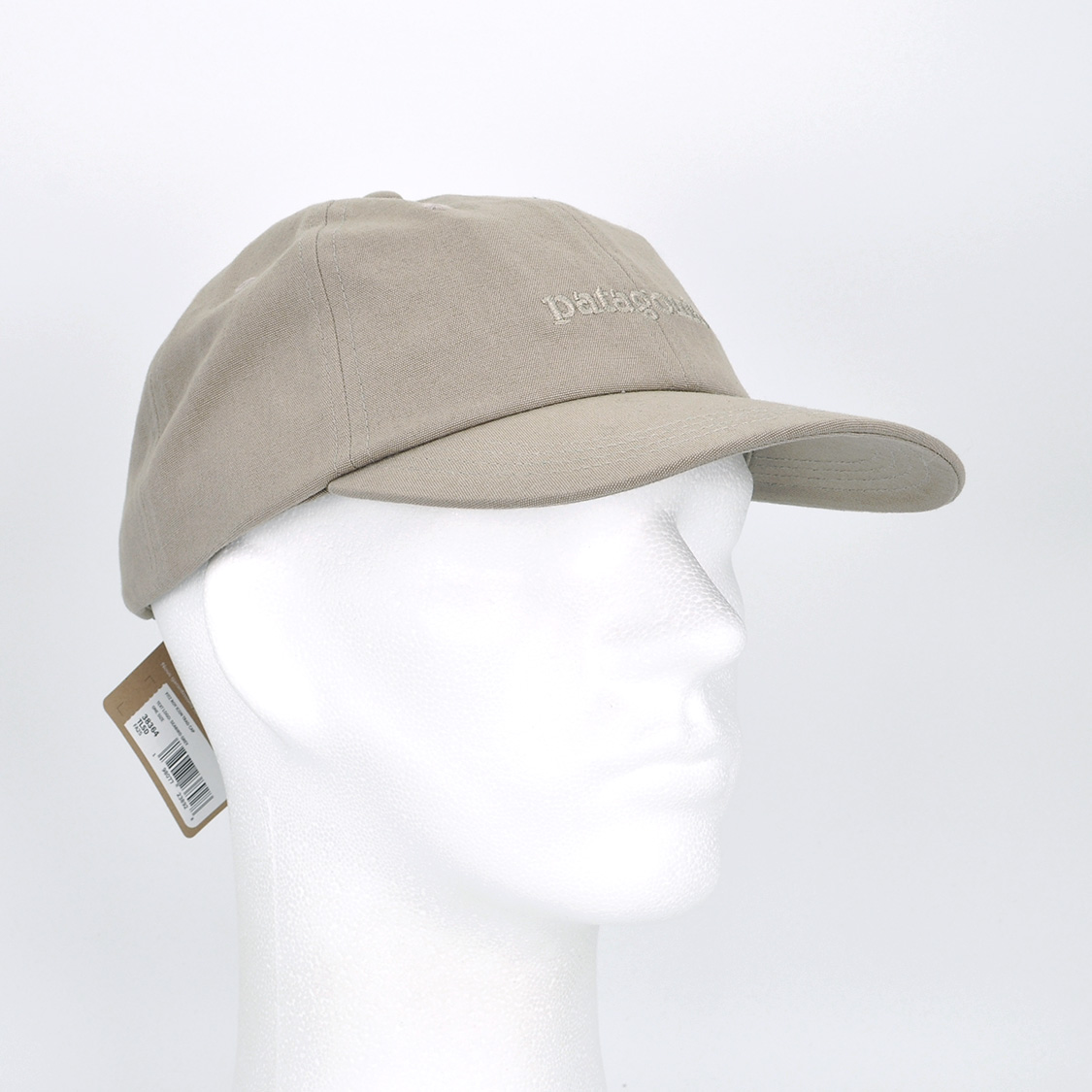 Patagonia - Fitz Roy Icon Trad Cap Text Logo Seabird Grey - 4