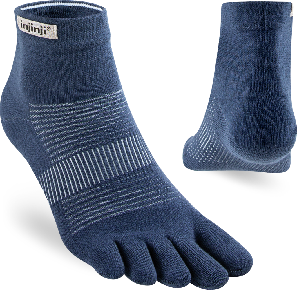 Injinji Run Original Weight Mini-Crew Navy