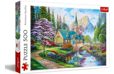 Trefl 500 bitar pussel - Woodland seclusion