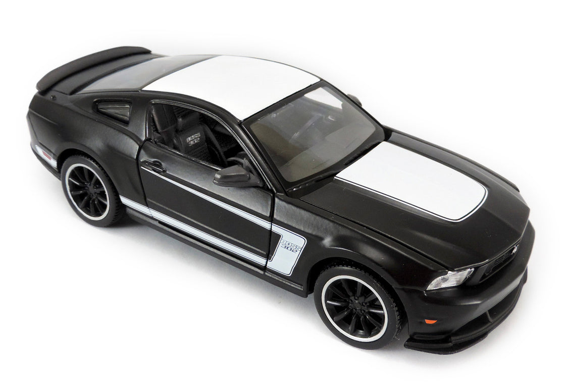 Dull Black Ford Mustang 1:24 - 2