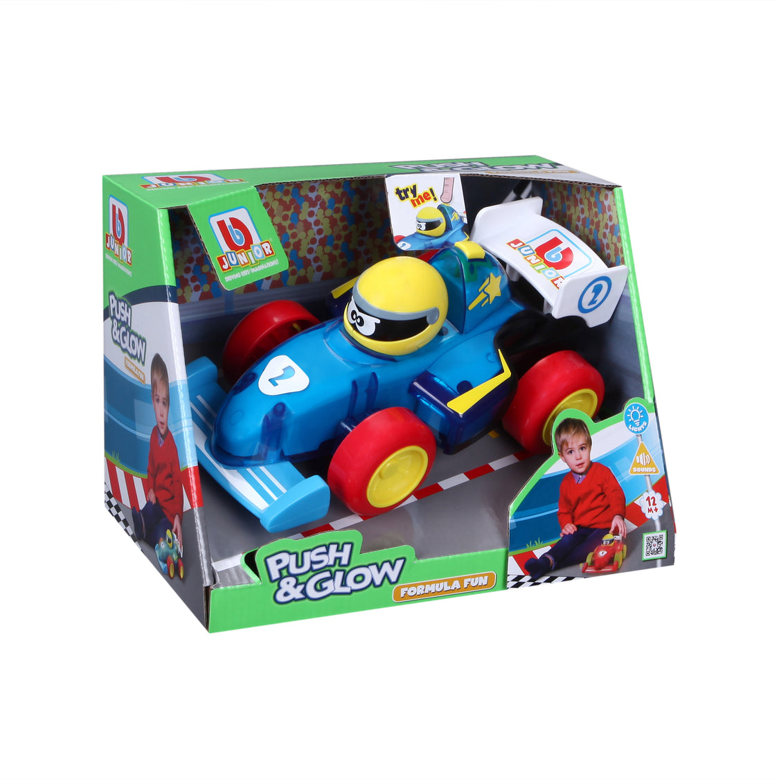 BB Junior Push & Glow F1 Car