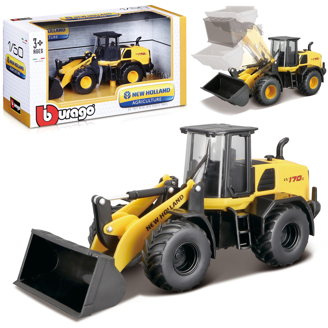 New Holland W170D Wheel Loader 1:50 - 2
