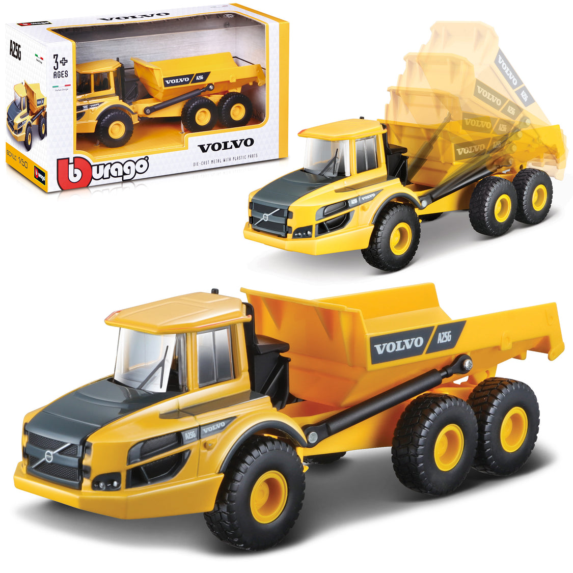 Volvo A25G Articulated Hauler 1:50 - 2