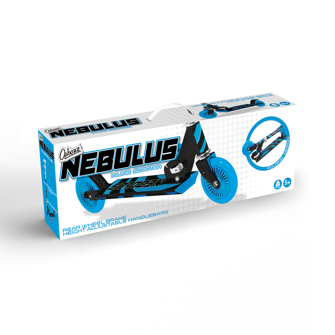 Nebulus Scooter Black - Blue - 4