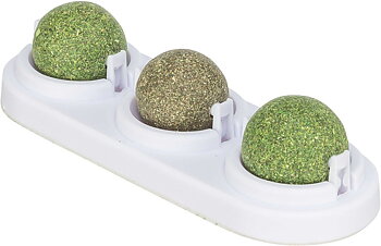 Catnipbollar med hållare, 