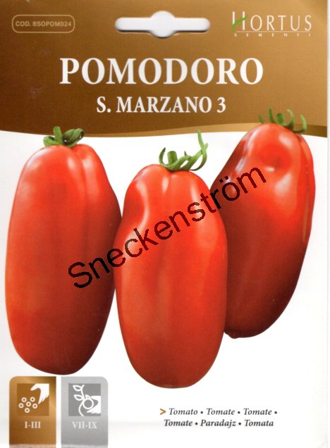 Tomat "S. Marzano 3"