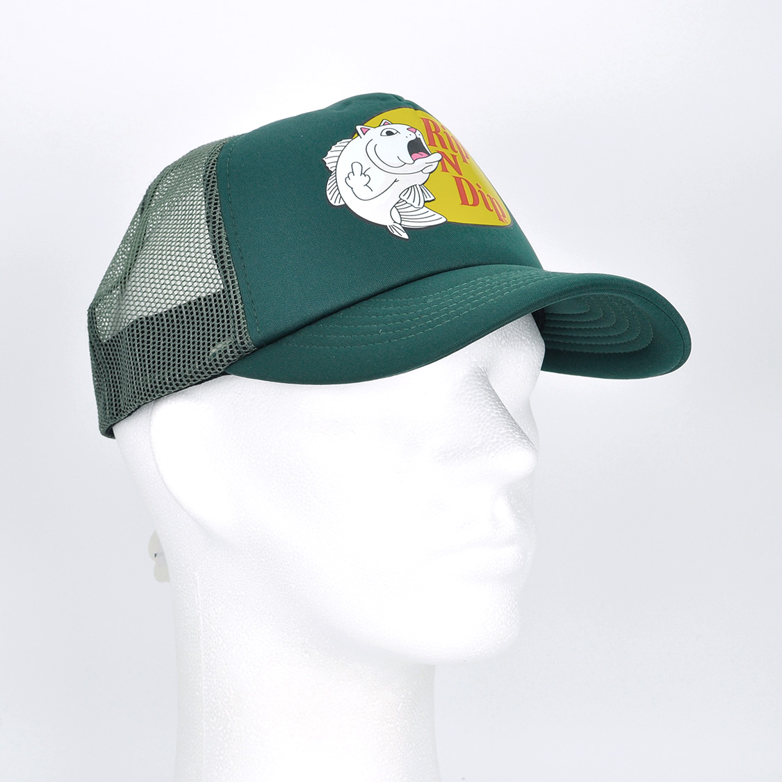 RIPNDIP - Catfish Trucker Light Olive - 4