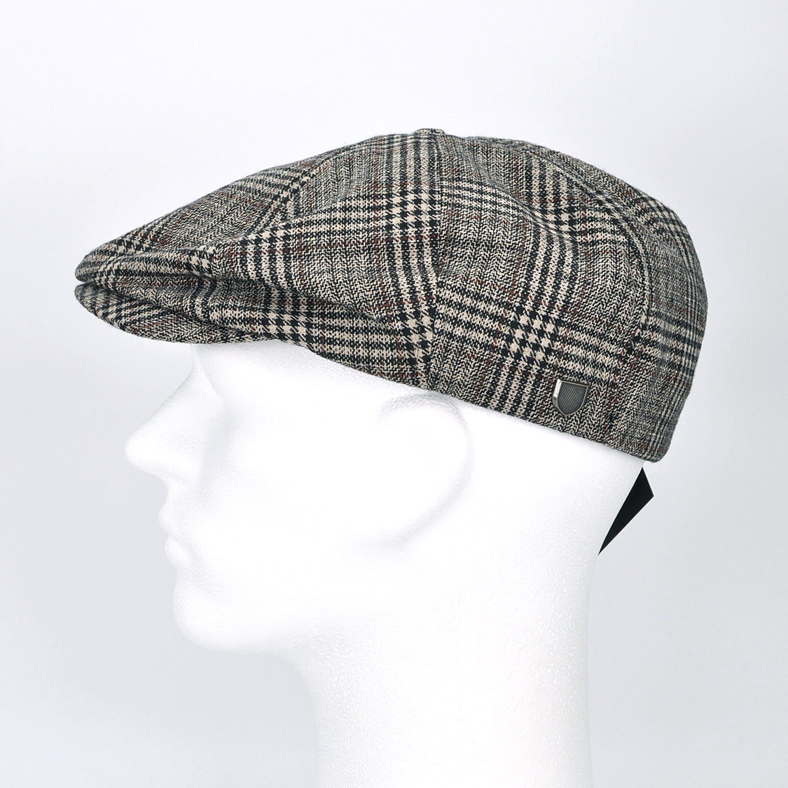 Brixton - Brood Snap Cap Khaki / Brown Plaid - 2