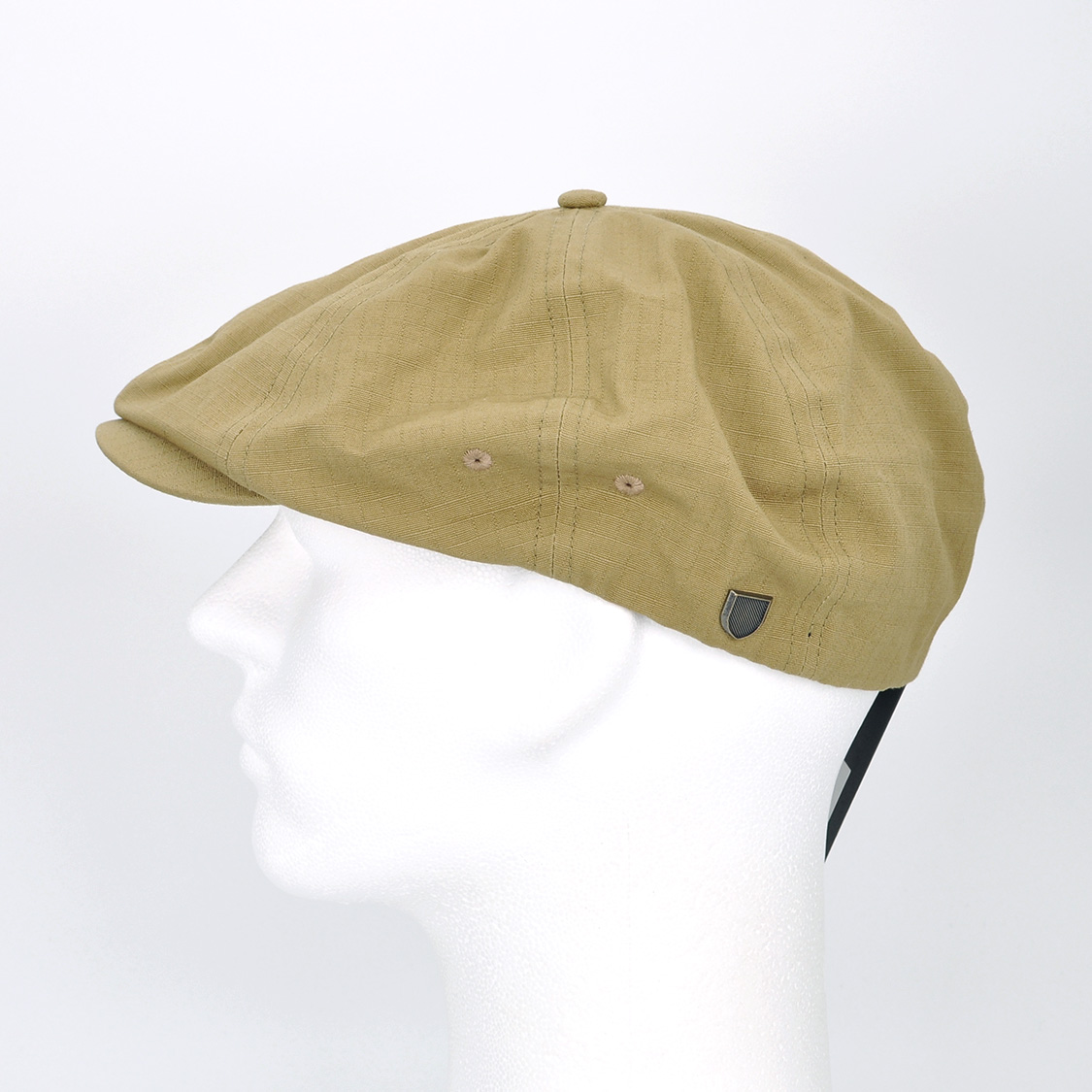Brixton - Brood LW Newsboy Snap Cap Dark Khaki Ripstop - 2