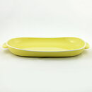 Stig Lindberg (Gefyr 1953) Yellow Dish with Handles 41 cm