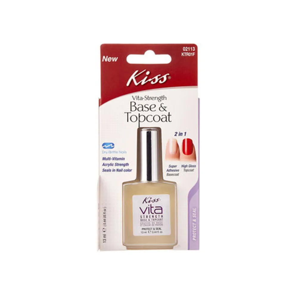 Kiss treatment base and top coat