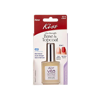 Kiss treatment base and top coat