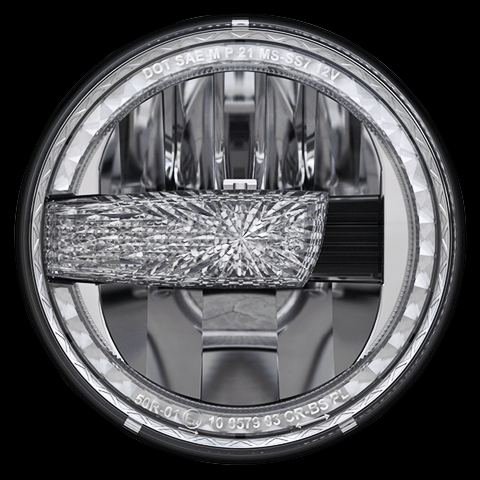 Lampinsats 7" H4 Wrangler LED