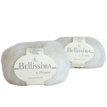 Bellissima-mohairgarn natur bild 2