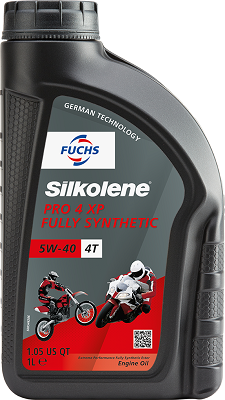 SILKOLENE PRO 4 XP 5W-40 1 Liter MC & Snöskoter olja 4T   10051 - 2