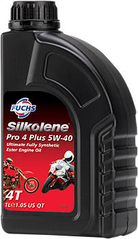 SILKOLENE PRO 4 XP 5W-40 1 Liter MC & Snöskoter olja 4T   10051