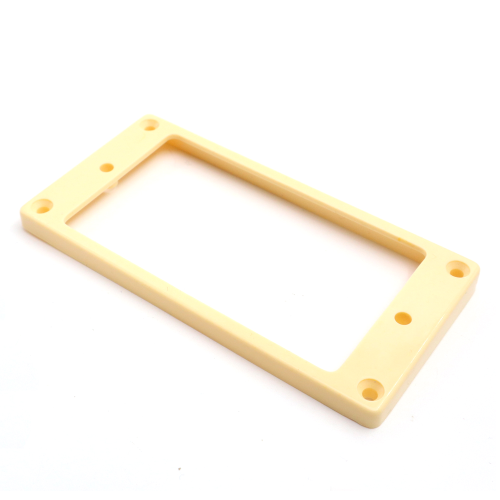Humbucker Mounting Ring - Flat Bottom 5 x 7 (Creme)