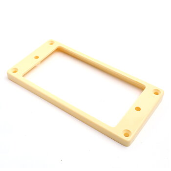 Humbucker Mounting Ring - Flat Bottom 5 x 7 (Creme)