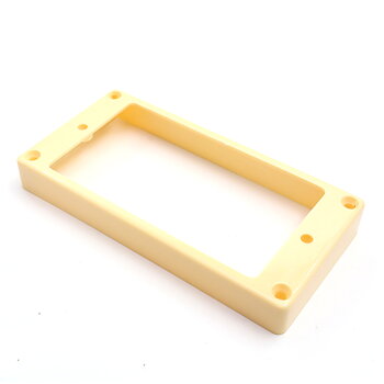 Humbucker Mounting Ring - Flat Bottom 11 x 12 (Creme)
