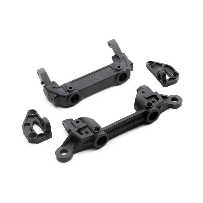 AXIAL SCX6: Front Bumper Mount/Body Mounts, FR/RR