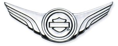 Medallion, B&S W/Wings Chr