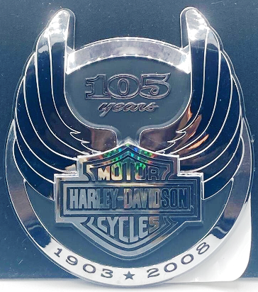 105Th Anniv. Flat Medallion