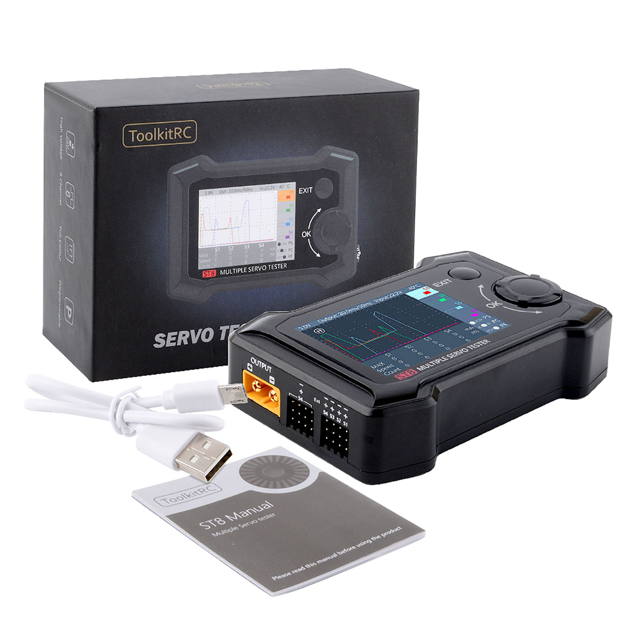 ToolkitRC ST8 Advanced Servo Tester - 4