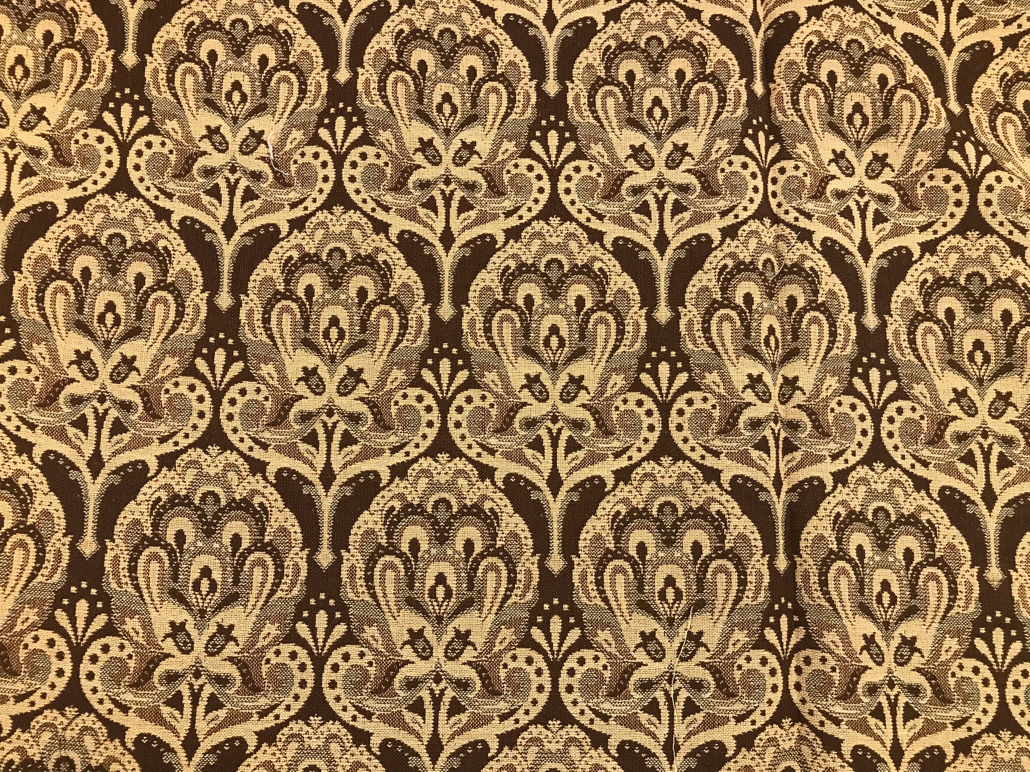 Vintage Jacquard Brokad Vändbar - 2