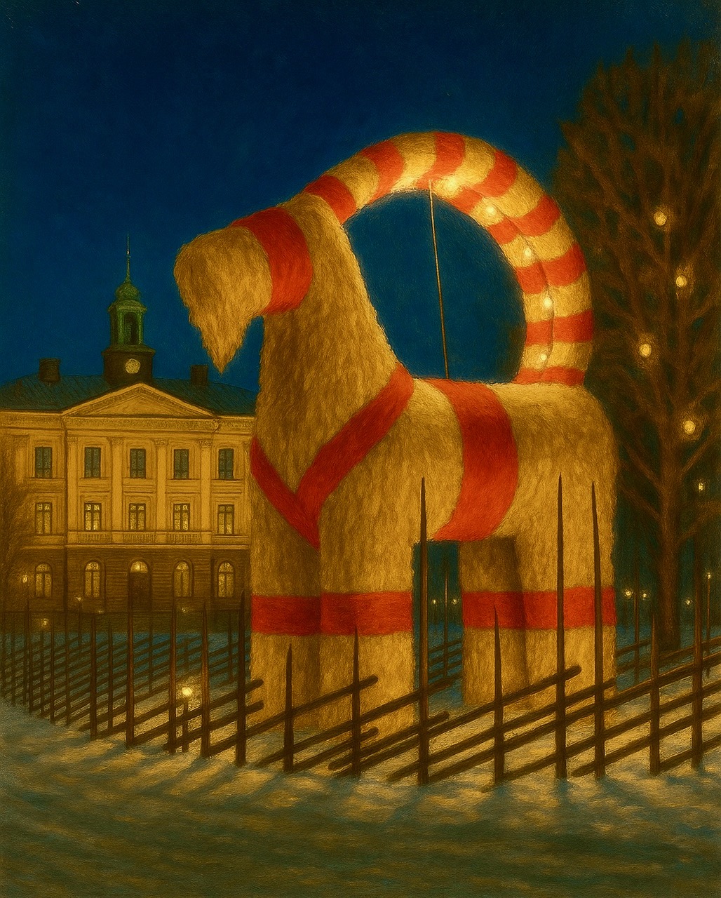Tischtuch - Gävlebocken