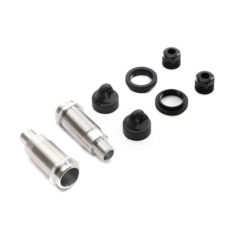 AXIAL SCX6: Threaded Shock Body, Cap & Collar Set (2)