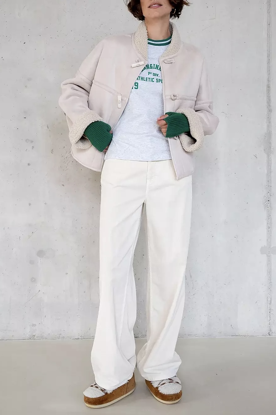 Penn & Ink NY -  Jacket Ecru - 3