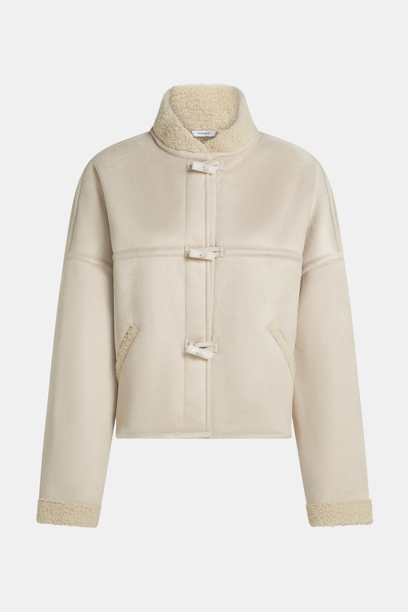 Penn & Ink NY -  Jacket Ecru - 5