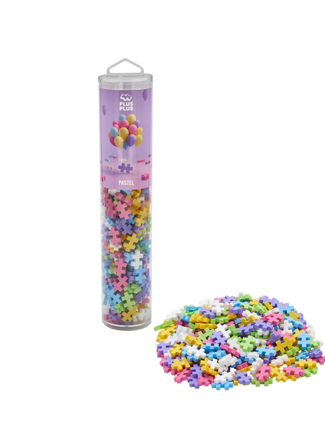 Plus Plus Pastell Färgmix 240 bitar