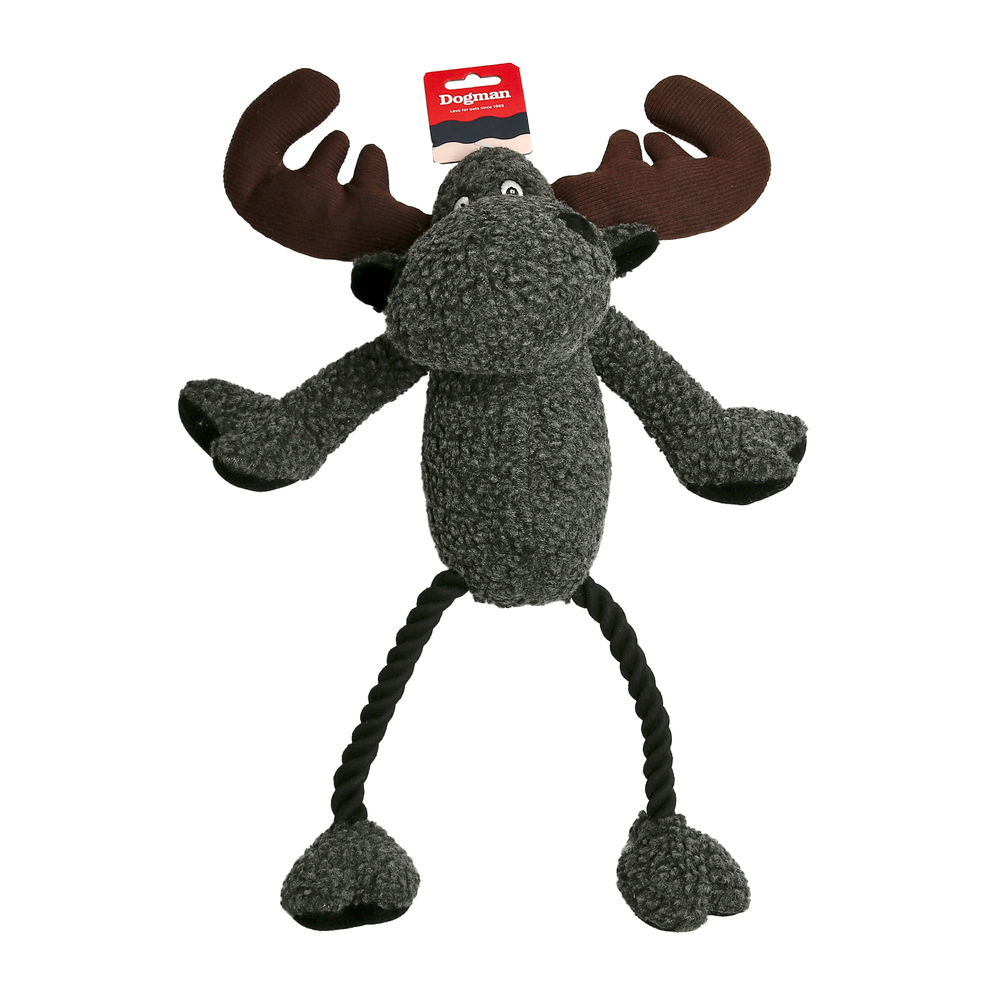 Hundleksak Älg med pip 50cm