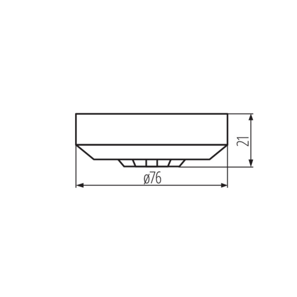 KANLUX Rörelsesensor ZONA MINI PIR 230V IP20 Vit - 4