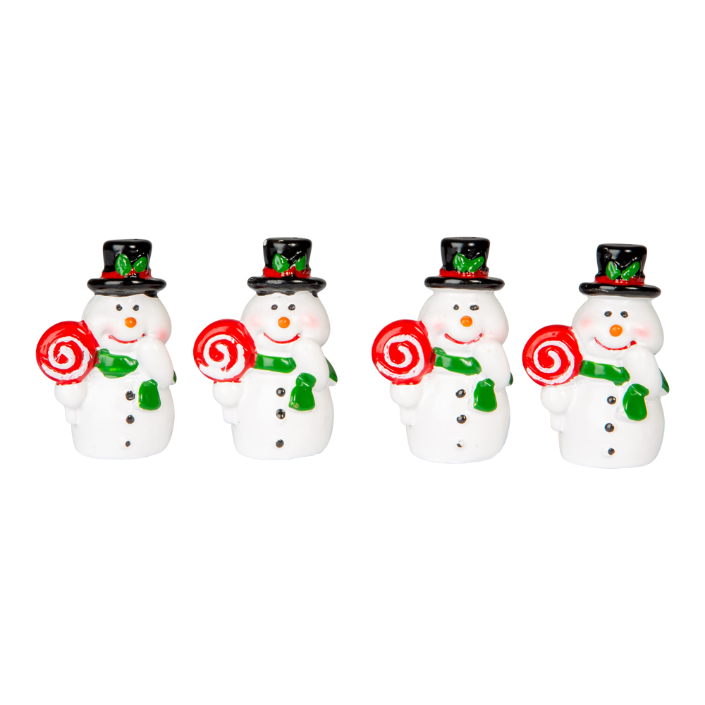 Mini dekoration - Snögubbar