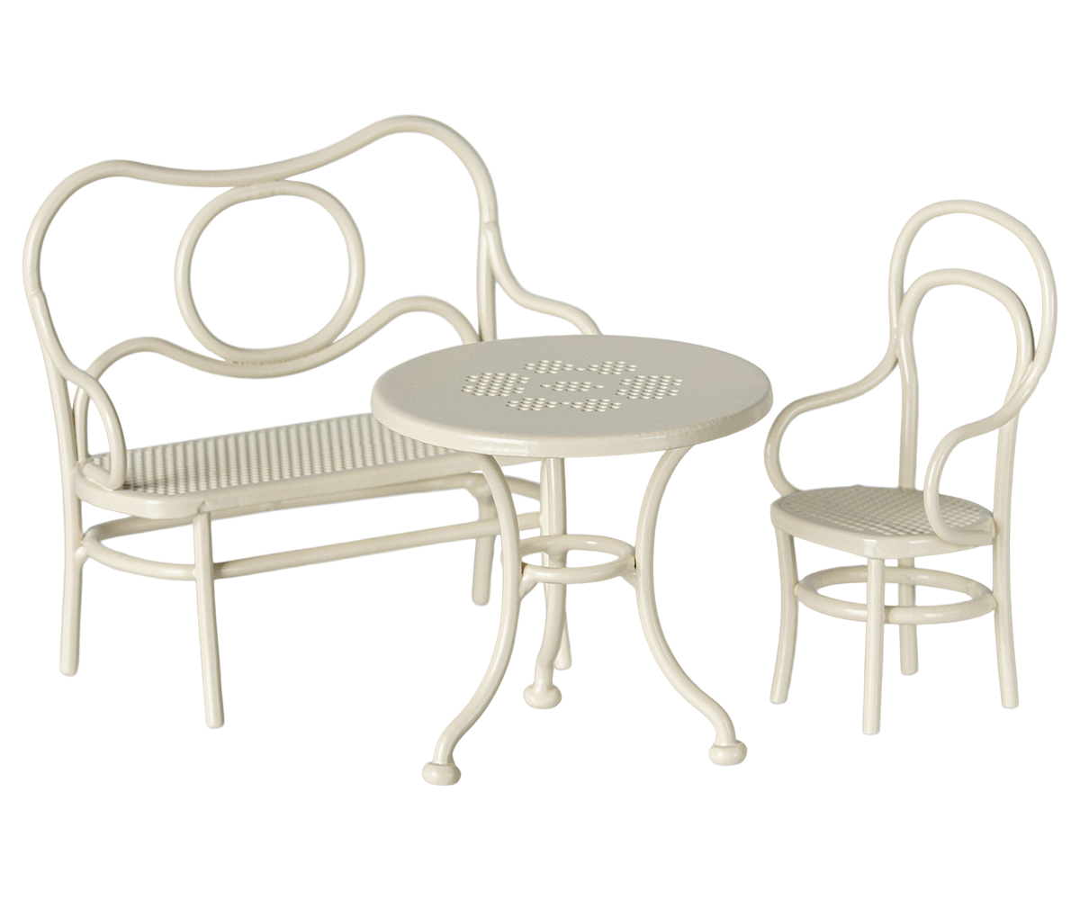 Café set Mouse Small Off white