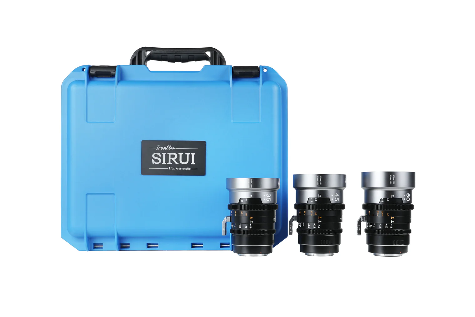 Sirui IronStar T1.9 1.5x Anamorphic Full Frame Cine Lenses 35mm&45mm&60mm PL/EF - 9