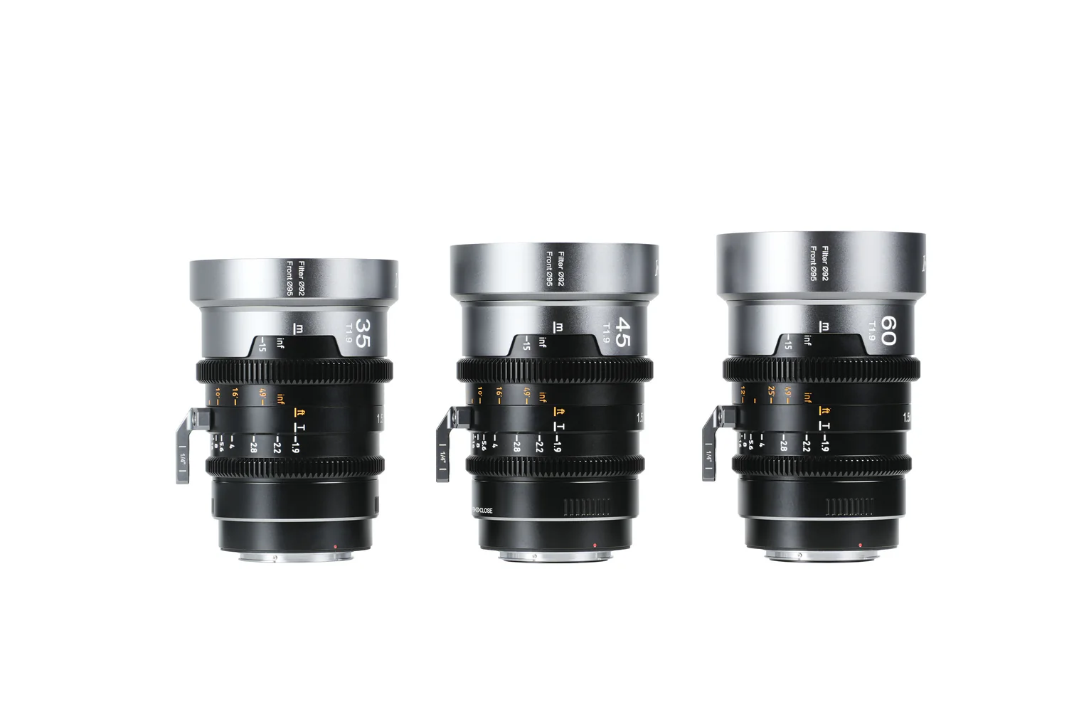 Sirui IronStar T1.9 1.5x Anamorphic Full Frame Cine Lenses 35mm&45mm&60mm PL/EF - 8