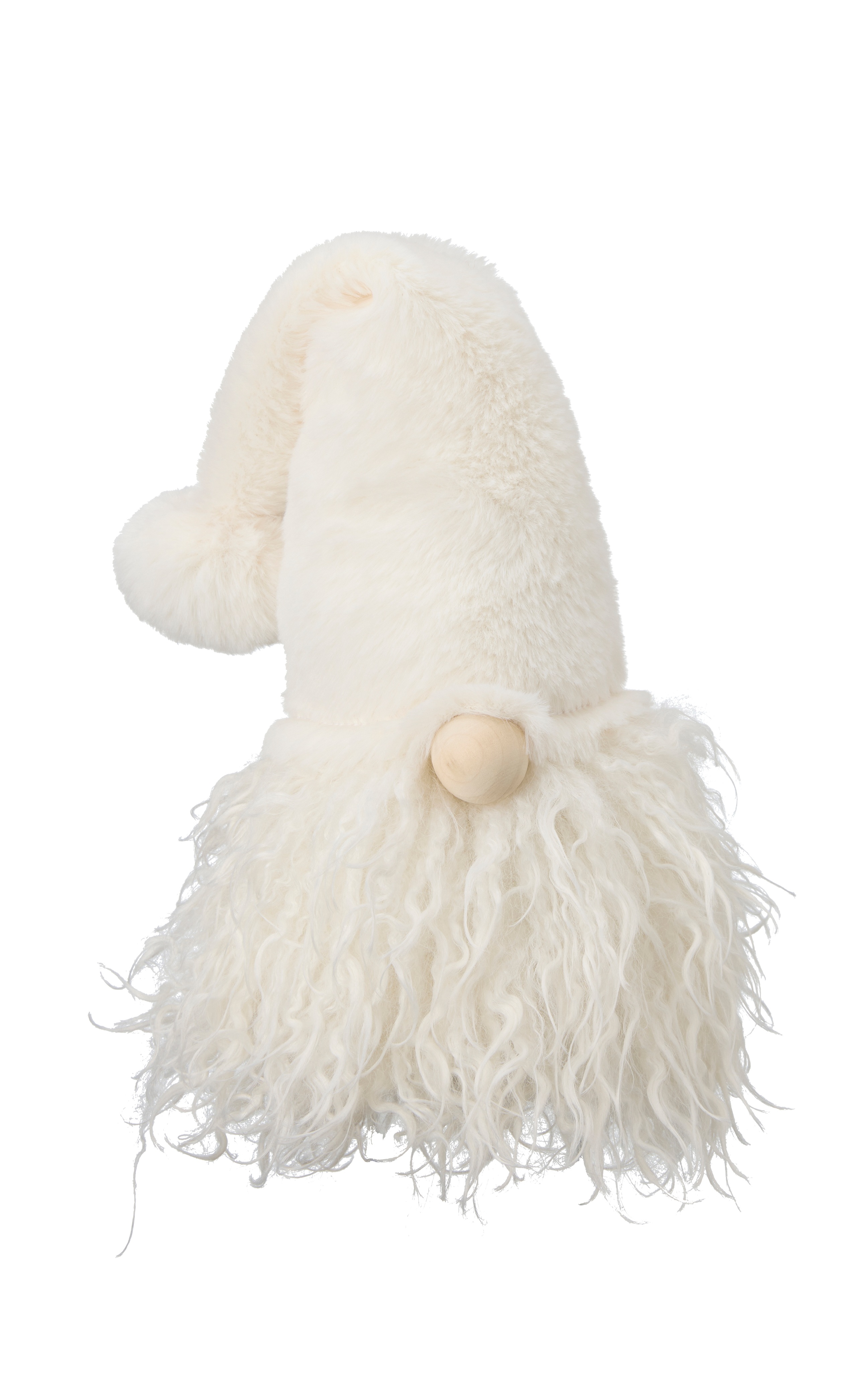 Tomte - Cozy Santa Claus - Offwhite - 12x22 cm - 2