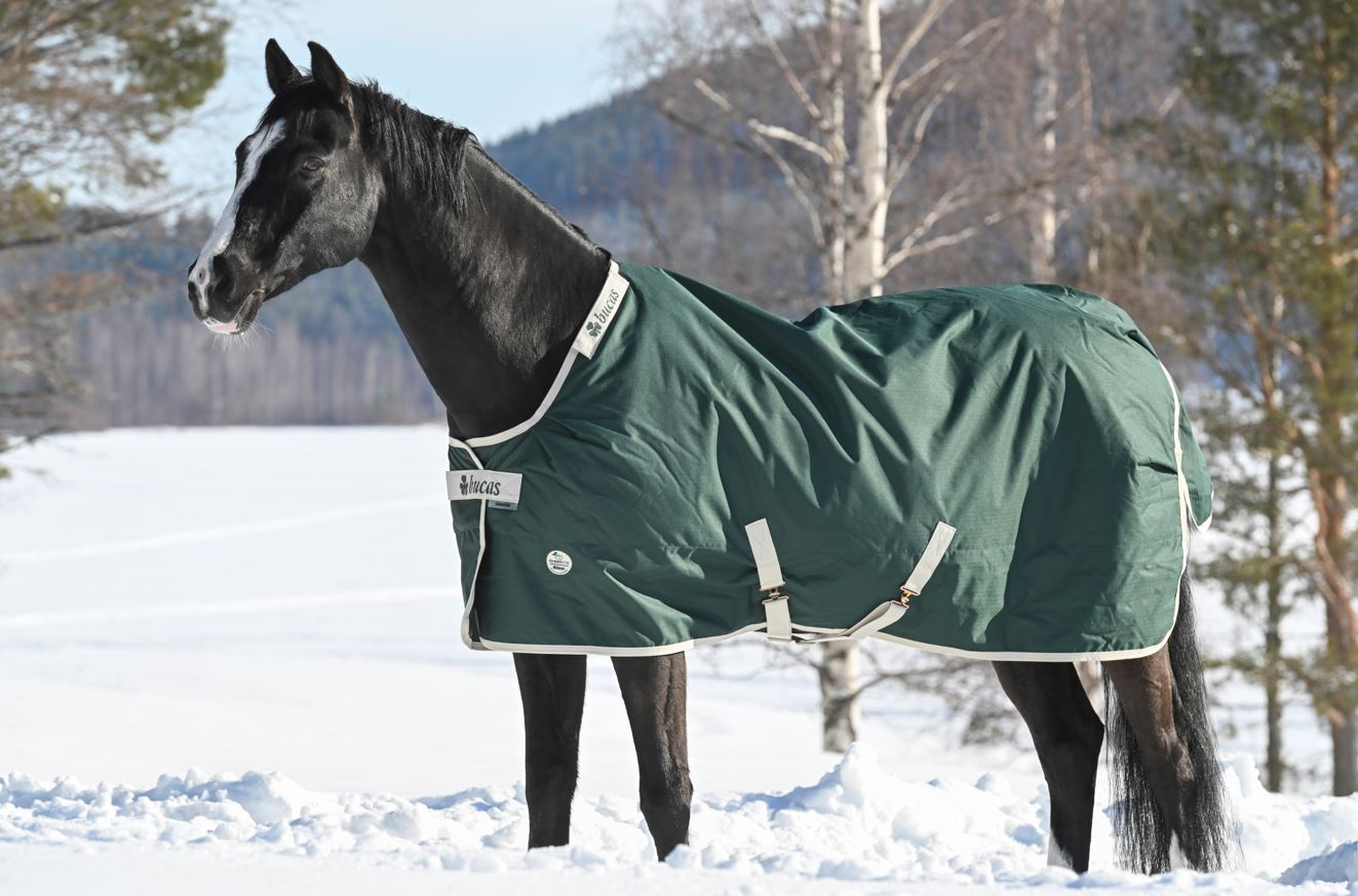 Bucas Greenline Turnout Hästtäcke 300g (115)