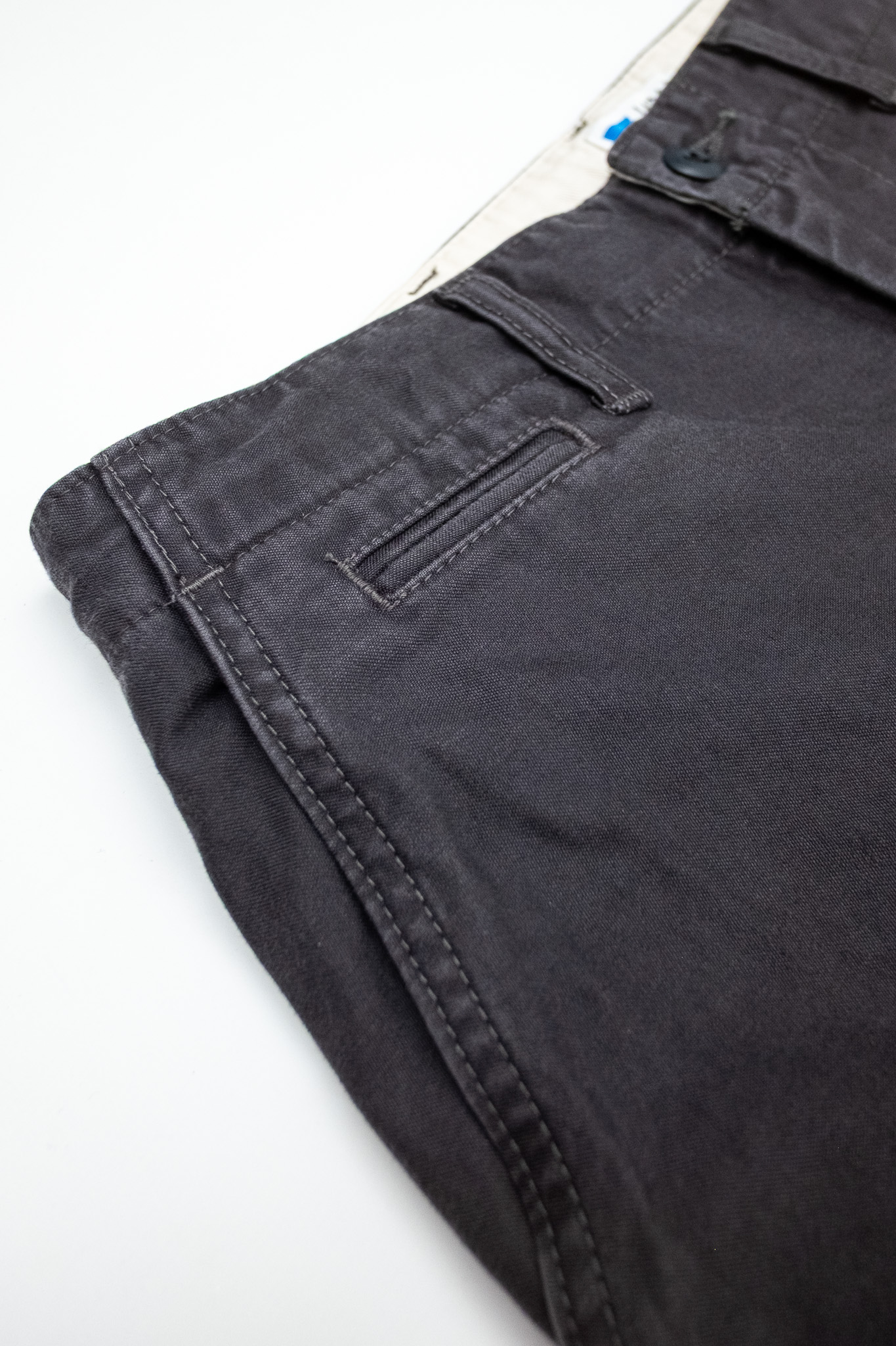 Japan Blue - Regular Fit Cotton Trousers Black - 5