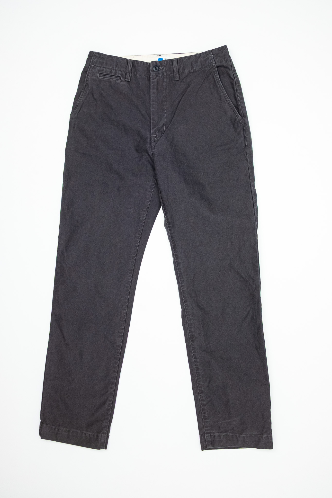 Japan Blue - Regular Fit Cotton Trousers Black - 2
