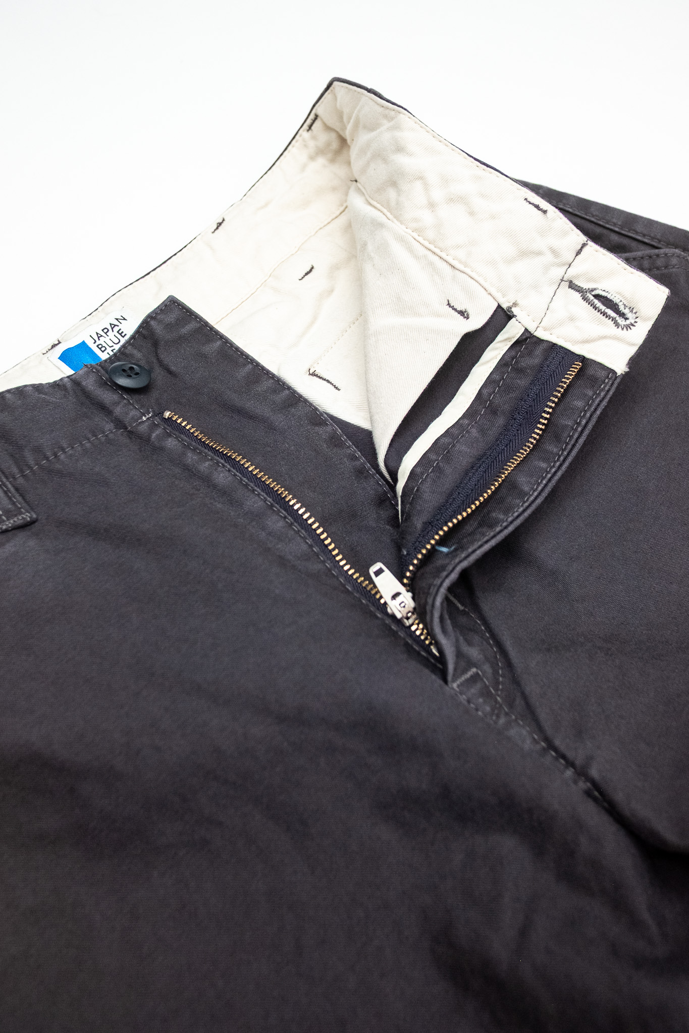 Japan Blue - Regular Fit Cotton Trousers Black - 6