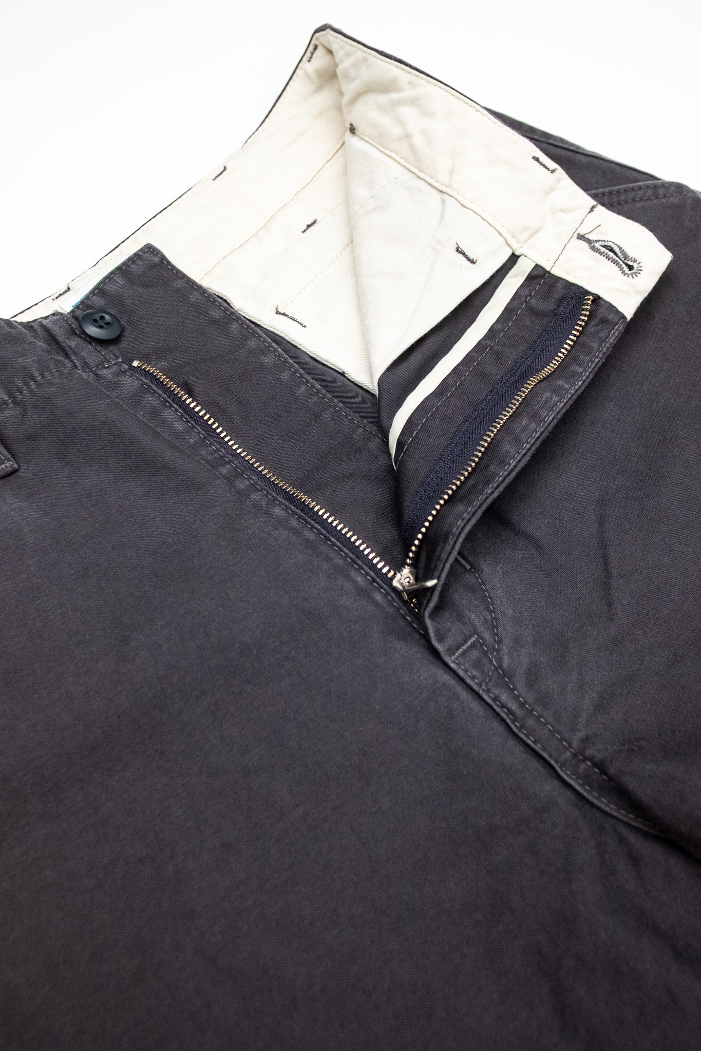Japan Blue - Wide Fit Cotton Trousers Black - 6