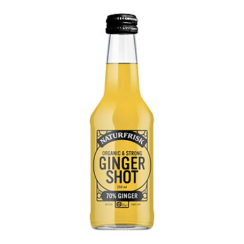 Ginger Shot Organic & Strong -  70% ingefära - 250ml