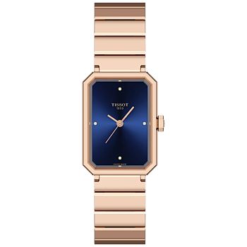 T160.110.33.046.00 Tissot SRV roséguld blå