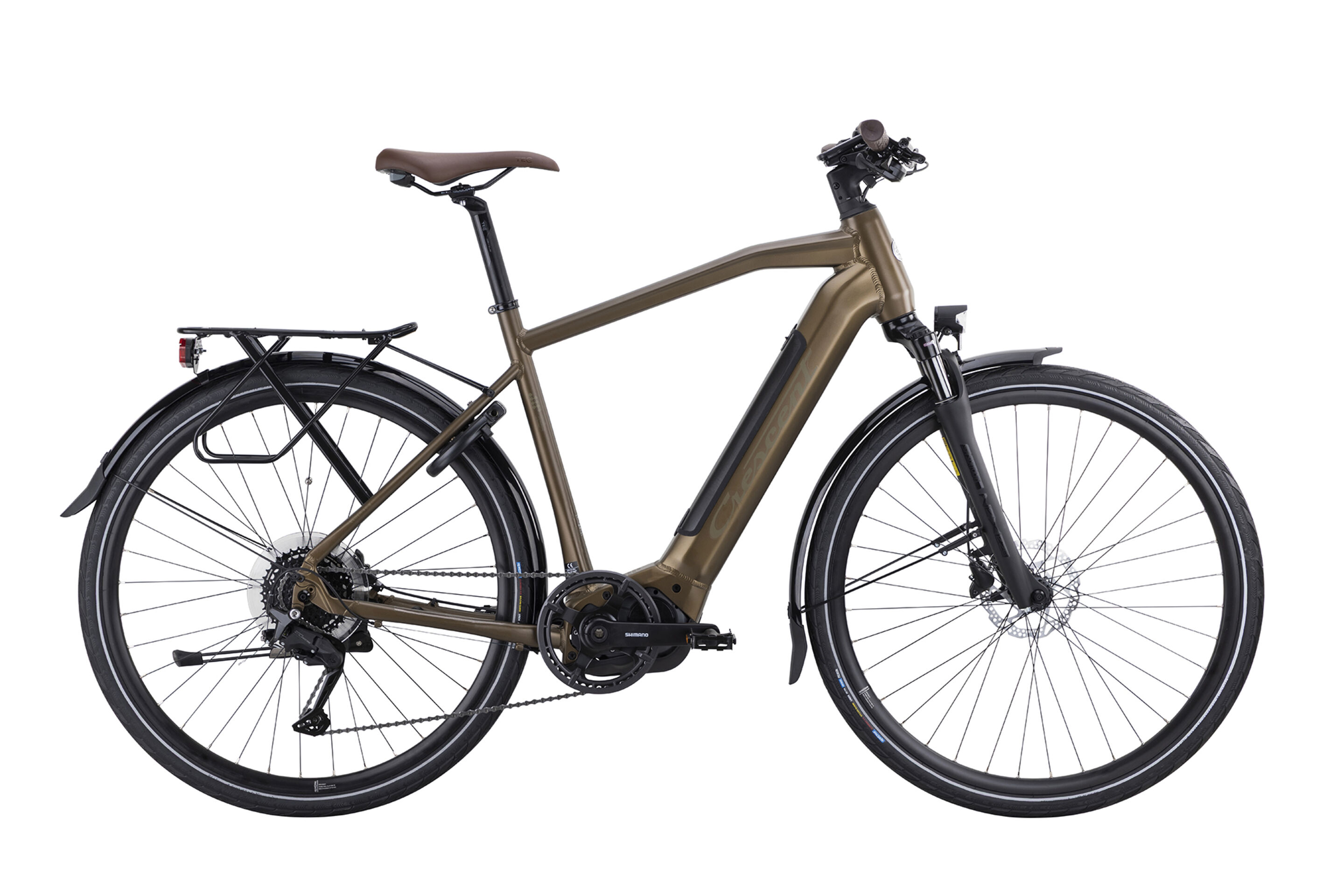 Elcykel Crescent Elder 40S 9vxl - Forest brown