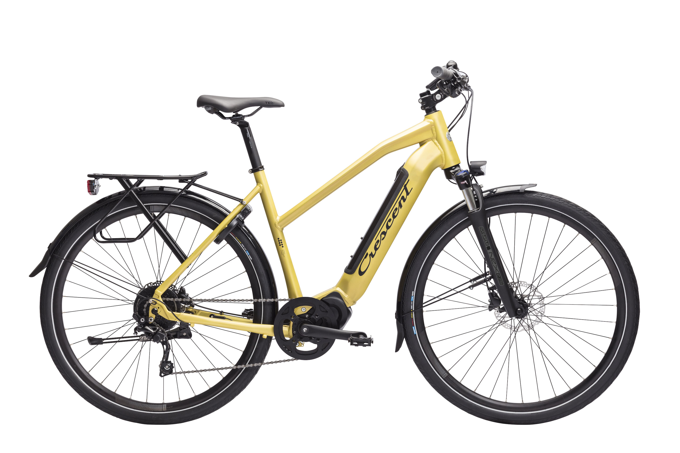 Elcykel Crescent Elda 50S 9vxl - Guld matt